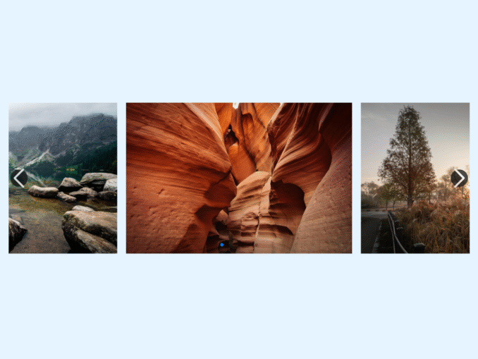 Responsive Image Slider HTML CSS - W3Frontend