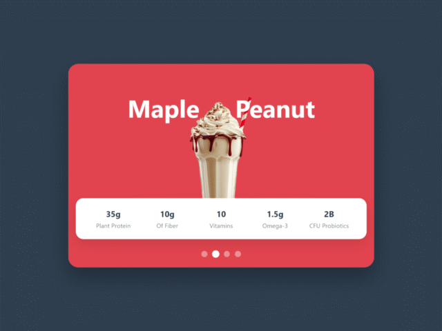 Slider with Text Animation in HTML CSS