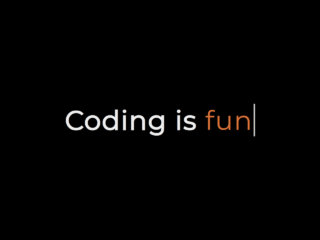 Text Typing Animation HTML CSS and JS