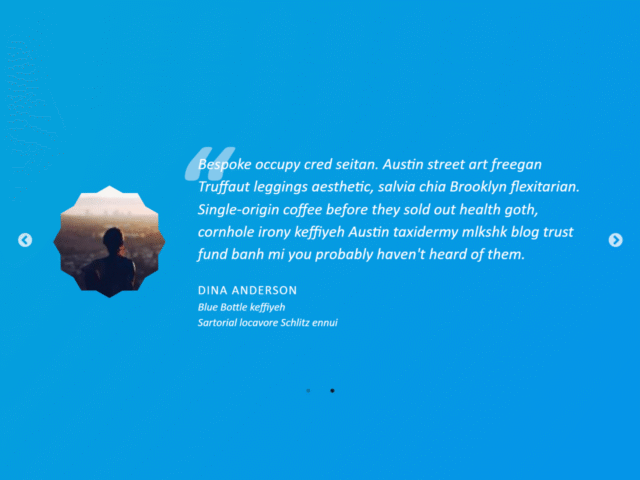 HTML Code for Testimonial Slider