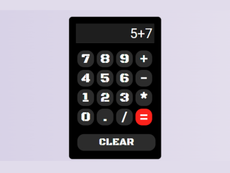 Simple Calculator Code In Html And Javascript
