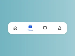 Tab Menu With Svg Animated Icon