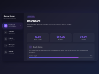 Admin Dashboard HTML CSS Source Code