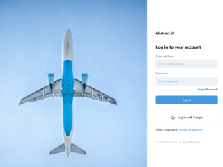 Login Page with Image One Side in Tailwind CSS